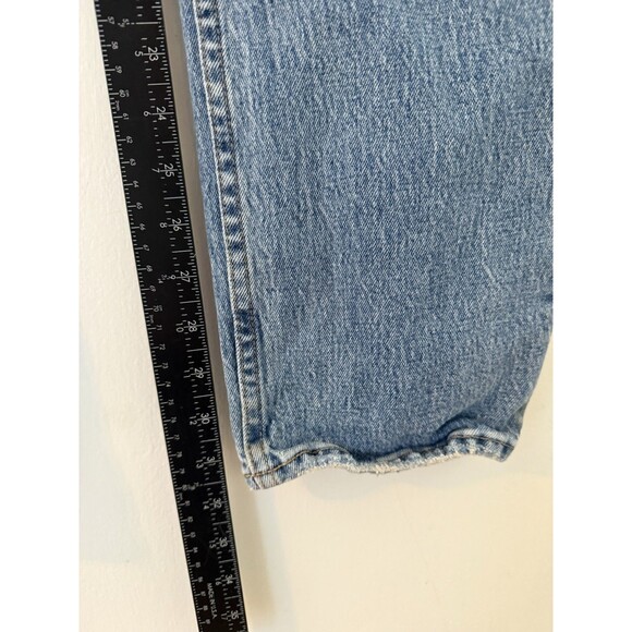 Abercrombie Fitch Womens 29 L Jeans The 90s Straight Ultra High Rise Medium Wash - Picture 7 of 7